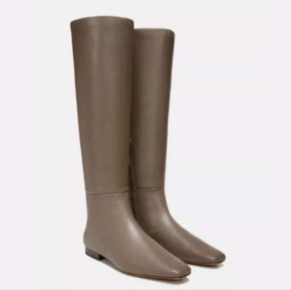 Vince Nella Knee High Leather Boot Size 8.5M Women's - Picture 1 of 3